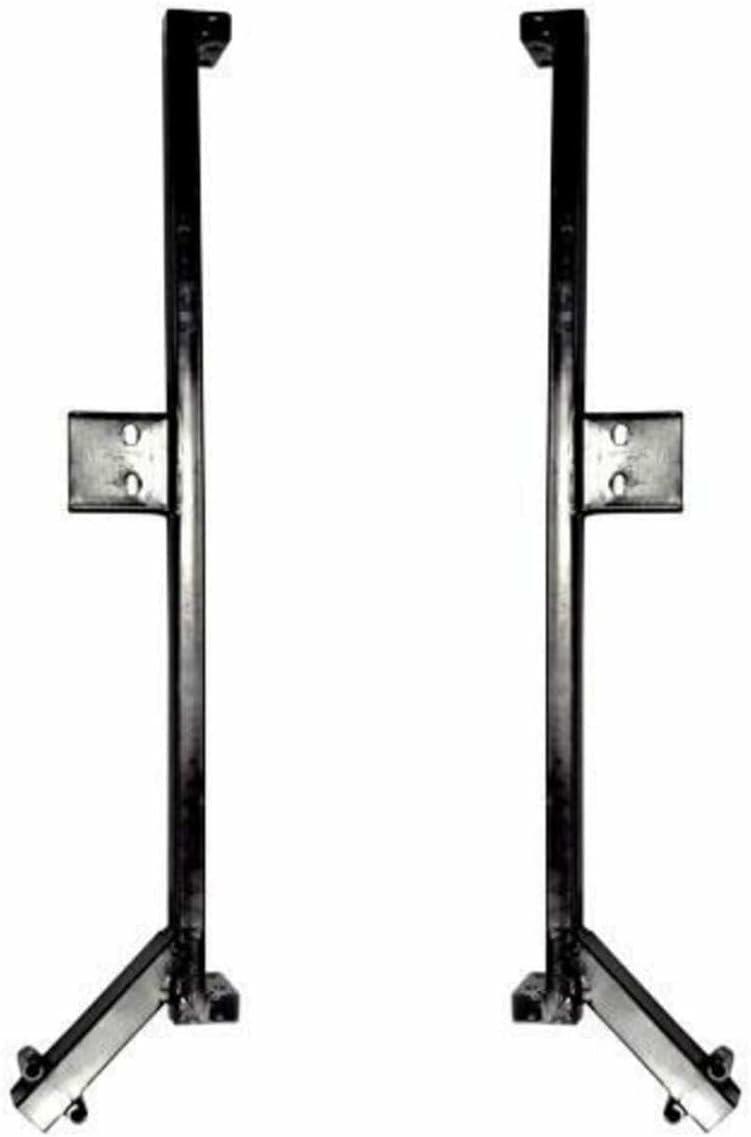 Performance Plus Carts MadJax MJFX Club Car Precedent Golf Cart Armor Nerf Bar Drop Down Side Step and Mounting Kit | Black Matt