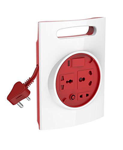 Goldmedal GExpert 16A 3Pin Plug Master Switch With Indicator |3.5Meter Cable Extension Cord |Universal Sockets | Extension B