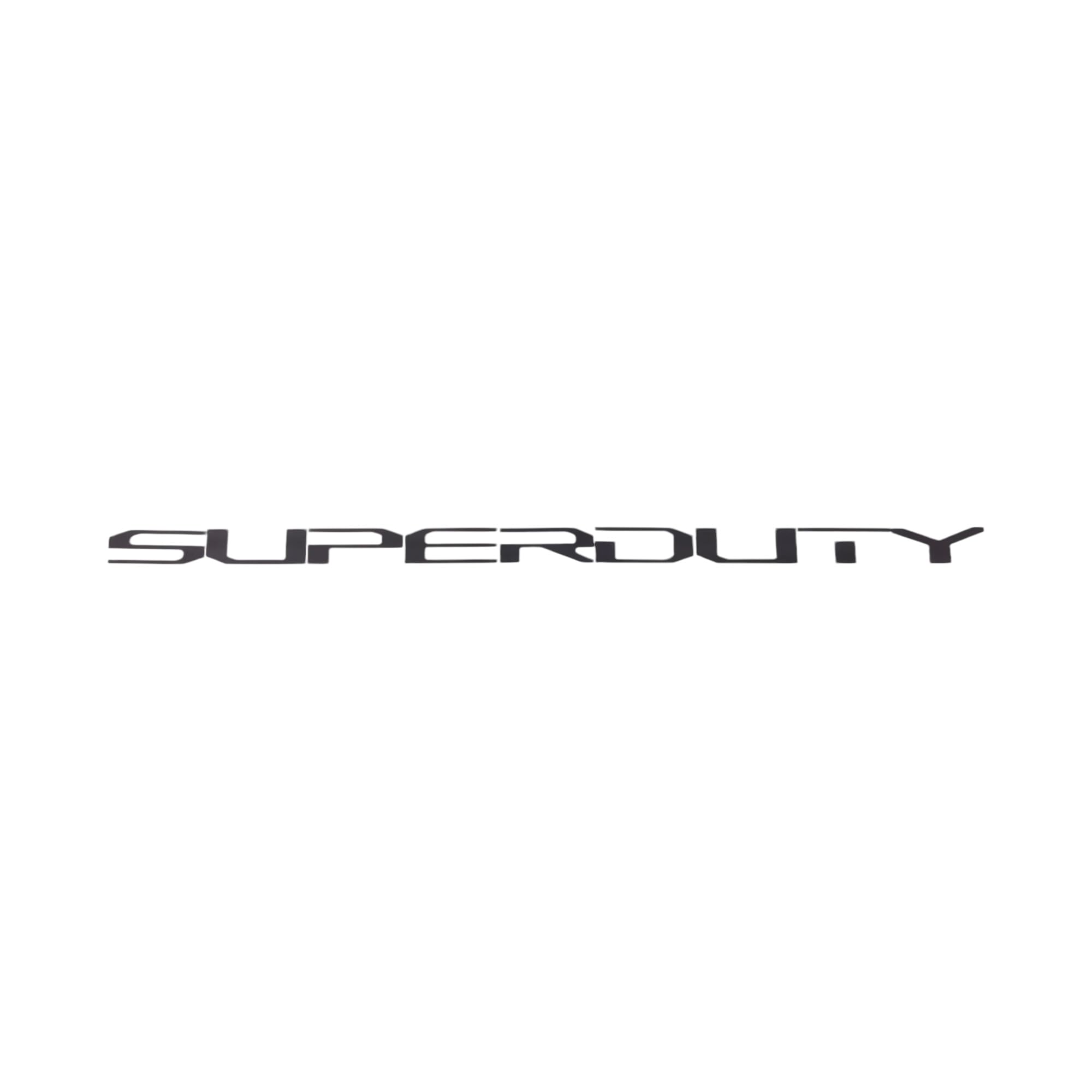 Eurosport Daytona- Compatible with 2023- Current, Super Duty Tailgate Lettering Kit Black