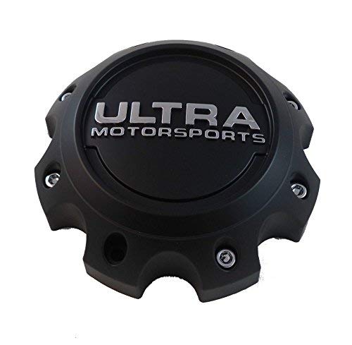 Ultra Motorsports Black Custom Wheel Center Cap Set Of 1 Pn: 89-9779