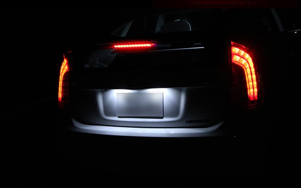 iJDMTOY 9-LED Smoked Lens Third Brake Light Assy for Toyota 4Runner/Highlander/Prius/Sienna, 25cm, Strobe Feature