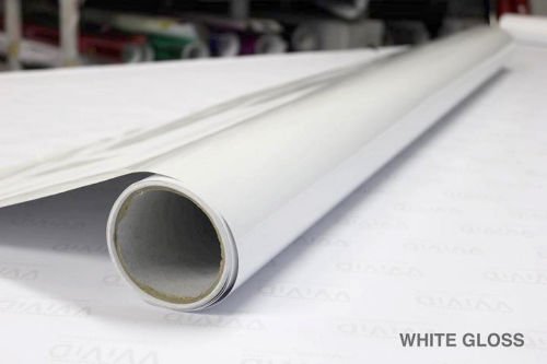 Vvivid White Gloss Vinyl Wrap Roll With Air Release Technology (100Ft X 5Ft (Bulk Wrap Kit))