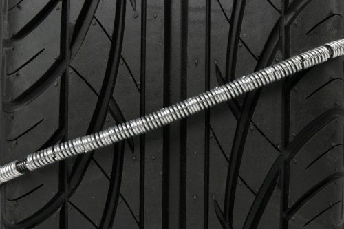 SCC Z-547 Z-Chain Extreme Performance Cable Tire Traction Chain, Silver, Set of 2