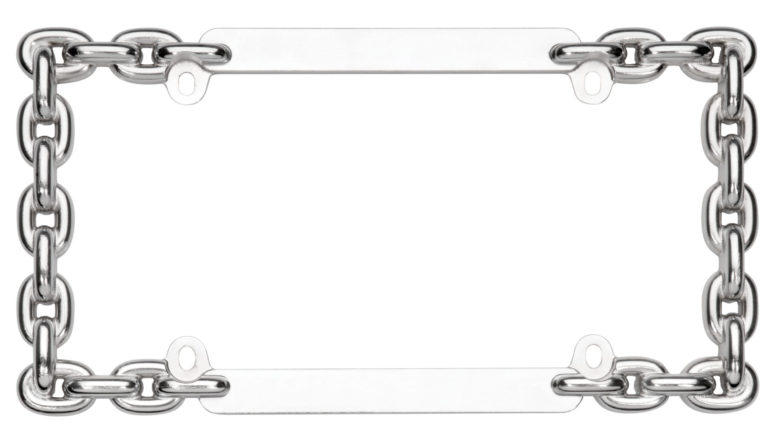 Cruiser Accessories 20530 Chain License Plate Frame, Chrome