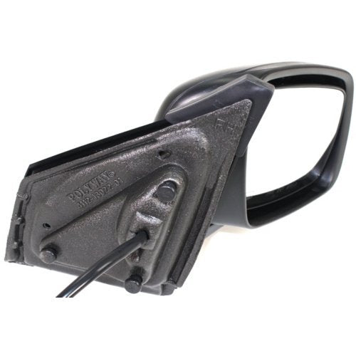 Kool Vue Mirror Compatible with 2009-2015 Dodge Journey Passenger Side Manual Folding, Heated, Textured Black, Power Glass