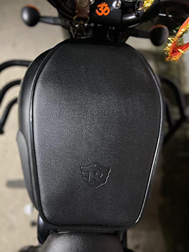 Sahara Seats Compatible With All New Classic 350/ Be Reborn/Next Gen Pocket Tank Cover (Black)