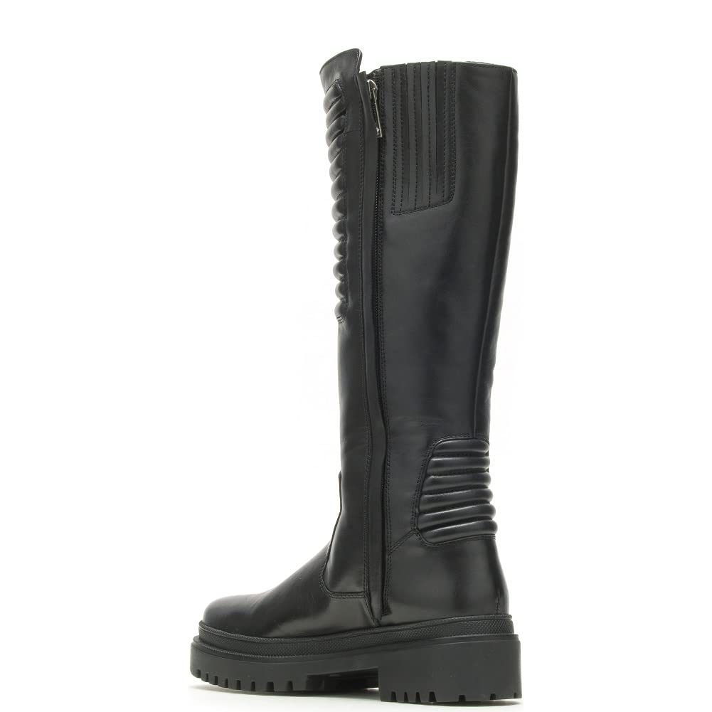 Harley-Davidson Women's Kamton Motorcycle Boots, Leather, Black, Size 8.5, Model D87216