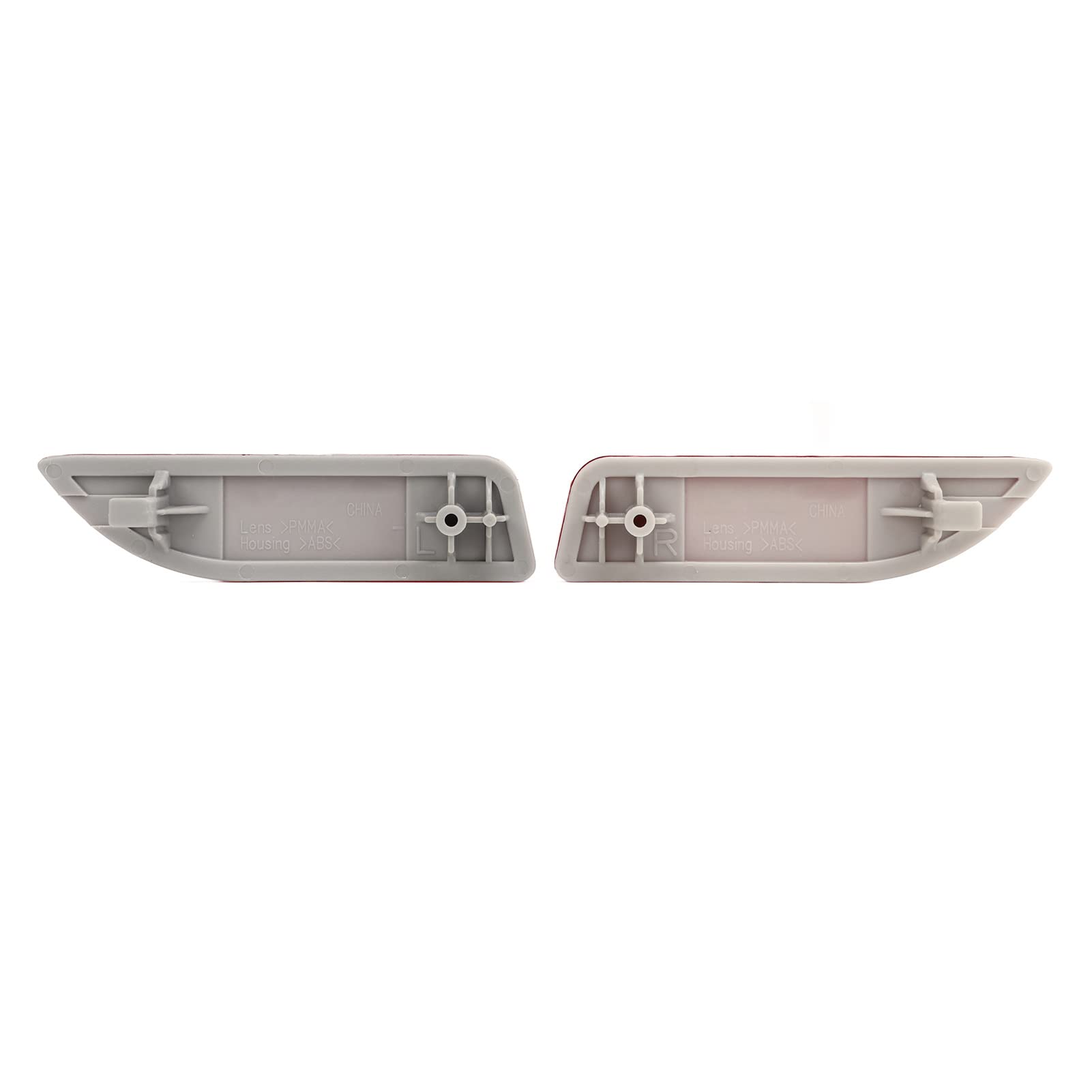 Bumper Reflector Light, 2x Rear Bumper Lamp Reflector Light 8191002130 Rear Left and Right For Corolla 2011 2012 2013