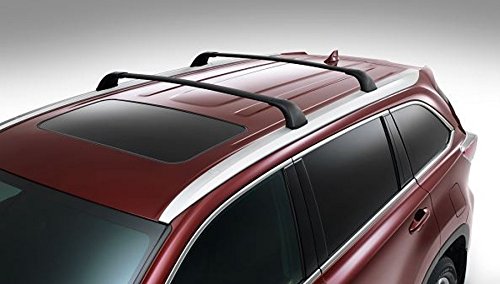 Brightlines All Metal Cross Bars Roof Racks Replacement For 2014-2019 Toyota Highlander (Highlander Xle Limited & Se, Black)