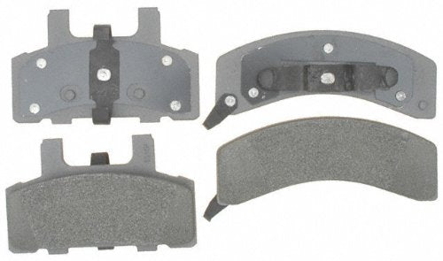 Acdelco Silver 14D369Mx Semi-Metallic Front Disc Brake Pad Set