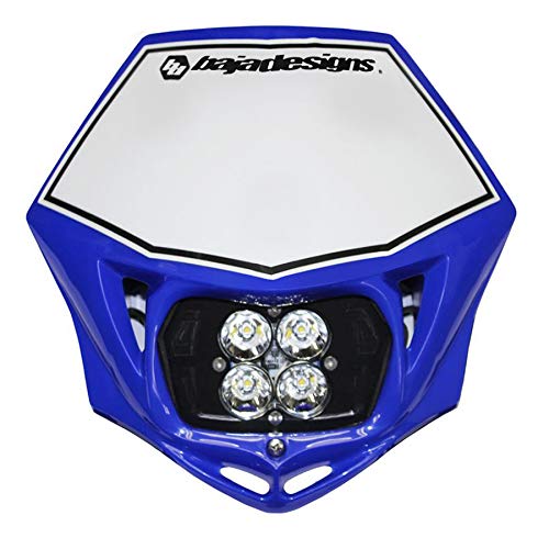 Baja Designs Motorcycle Squadron Sport (D/C) Headlight Kit with White Shell