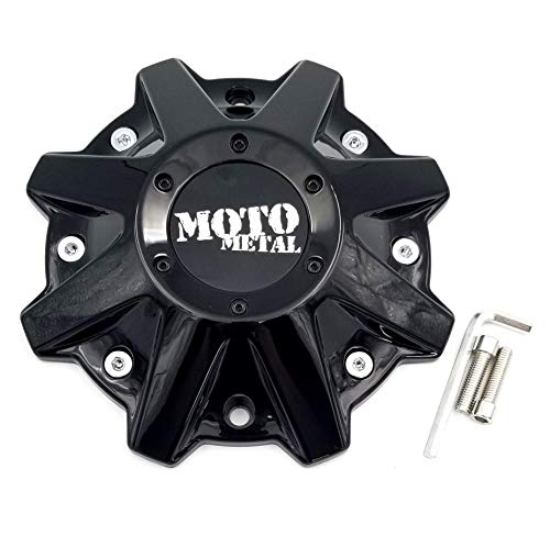 Moto Metal MO479L214GBO Wheels - Gloss Black, Metal Construction, 214 Size, Stylish Center Cap