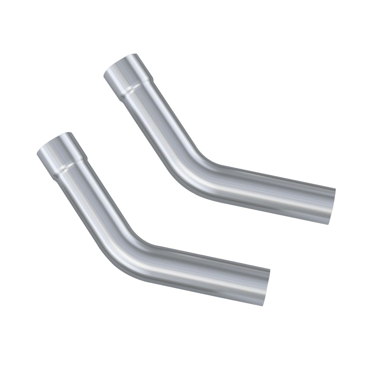 A-Karck Mild Steel Mandrel Bends 8 Pcs, 3 Inches Mild Steel Diy Custom Exhaust Tubing Pipe Straight & U-Bend Kit, Universal Fit