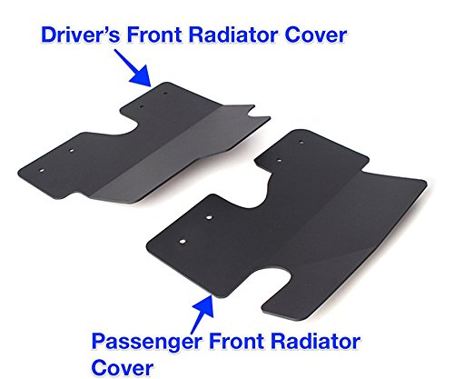 Bevel Engineering Mud & Rock Protection Package, Compatible With Polaris General 1000, Radiator Guards Shields