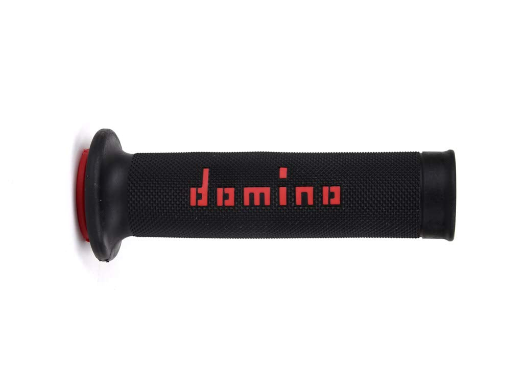 Domino 1295346 Knobs, Black/Red, Set Of 2