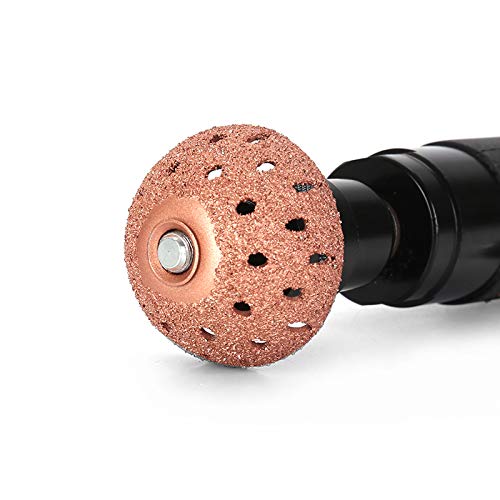 POWER AERO NOVIA Pneumatic Tire Buffer Kit - Air Tire Grinder, Aluminum Iron, Black, Model BUFFER SET