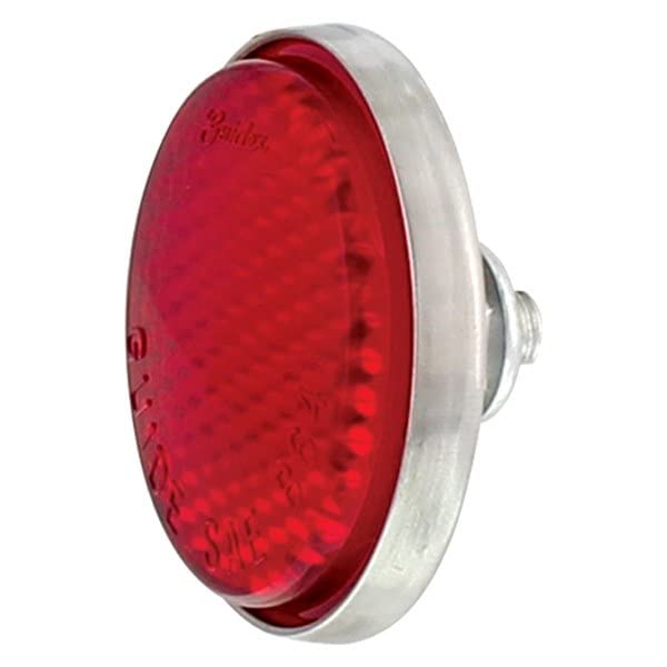 United Pacific C5606 Reflector With Red Lens For 1951-52 And 1956 Chevy Passenger Car