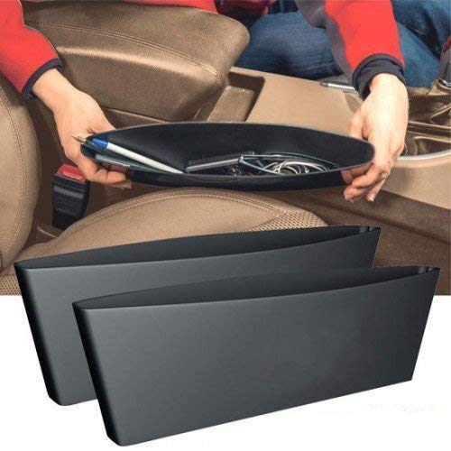 Kazenzo 2 X Car Catch Catcher Storage Bag Box Caddy Car Seat Side Gap Pocket Car Seat Side Pocket Caddy Car Seat Slit Pocket Cat