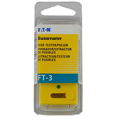 Bussmann Ft-3 Automotive Blade And Glass Tube Fuse Tester And Puller, 1 Pack