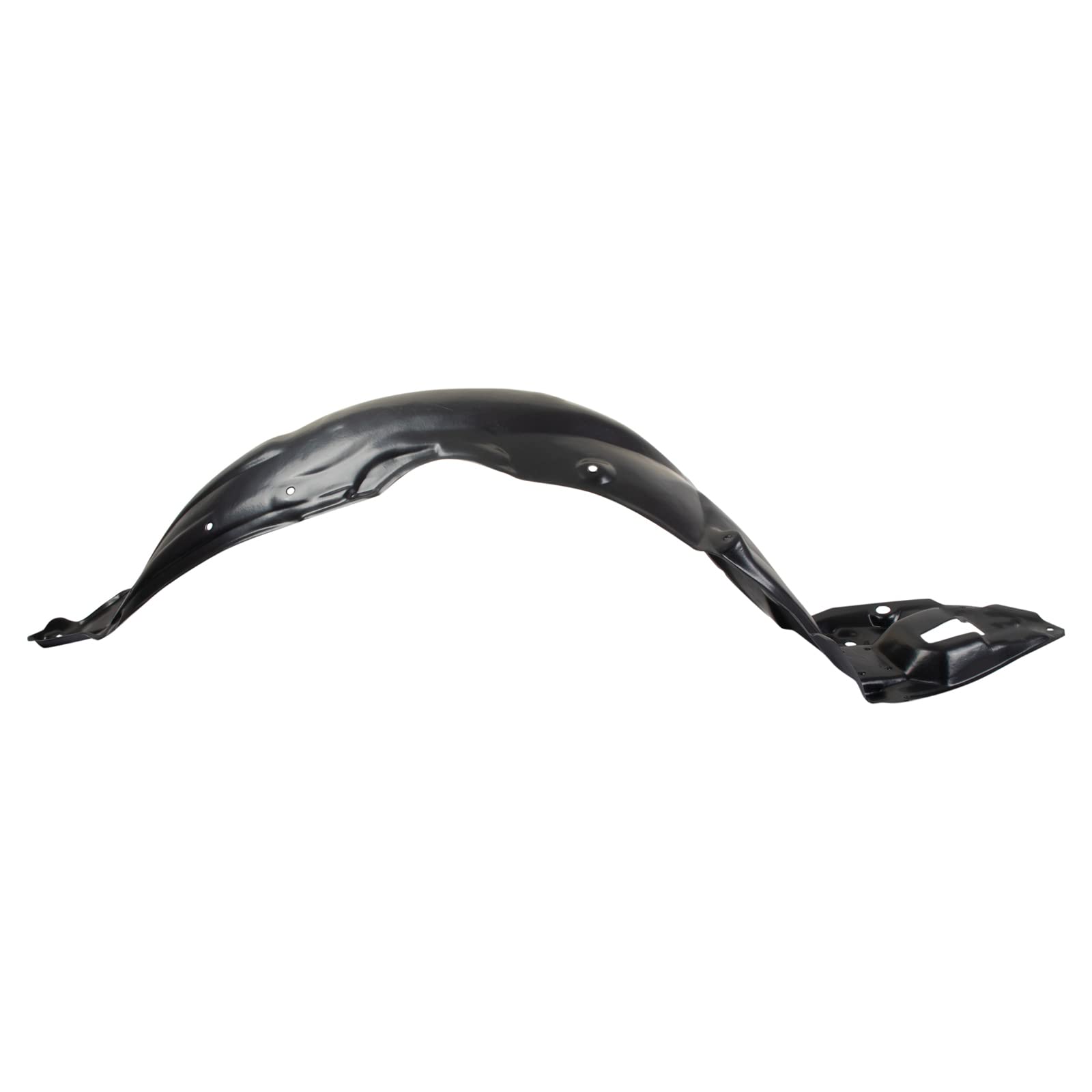 Trq Inner Fender Liner Set Compatible With 2009-2010 Pontiac Vibe Gm1248210 Gm1249210