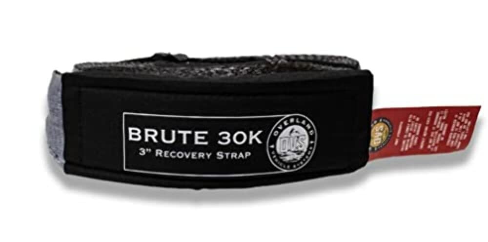 Overland Vehicle Systems 19-0969: Recovery Kit - (1) 30,000 Lb Tow Straps And (2) Black Shackles
