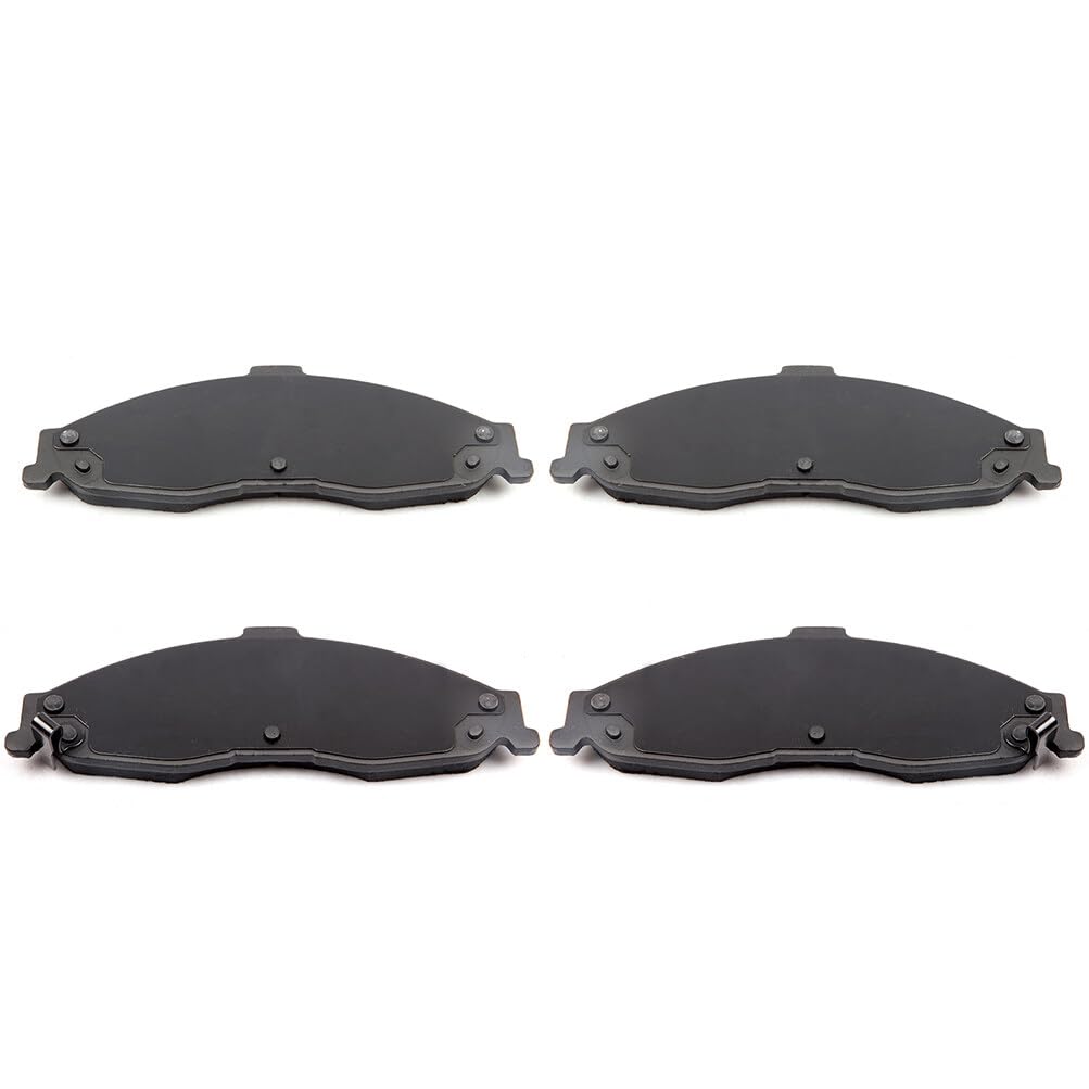 Cciyu D749 Front Ceramic Disc Brake Pads Kit For Chevrolet Camaro 1998-2002,For Pontiac Firebird 1998-2002 4Pcs