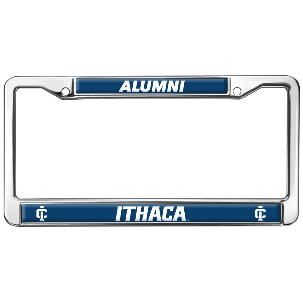 Ithaca College Alumni Design Full Size Standard License Plate Metal Frame