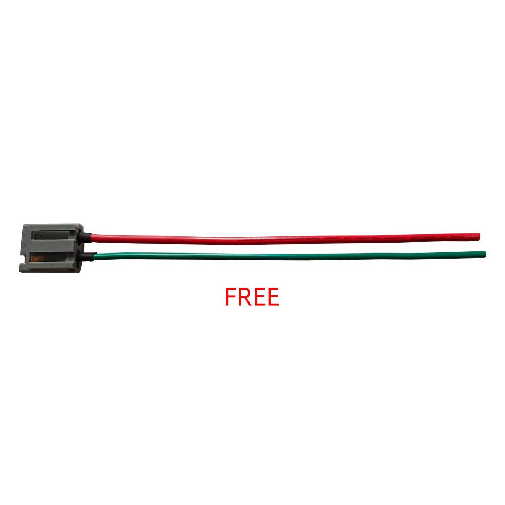 MAS Performance HEI Distributor & Spark Plug Wires & Free Pigtail Wire Harness Combo Kit Compatible with Chevy GMC SBC 305 350 B