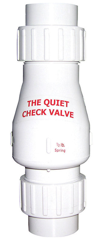Check Valve Quiet Wht 2'' (Pack Of 1)