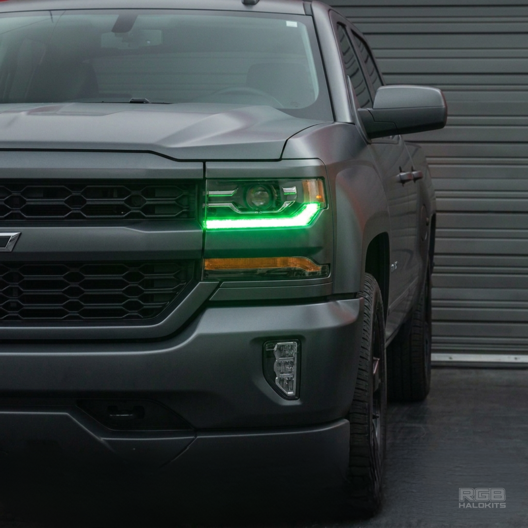 Chevrolet Silverado Multicolor Flow Series DRL Boards (2016–2018)