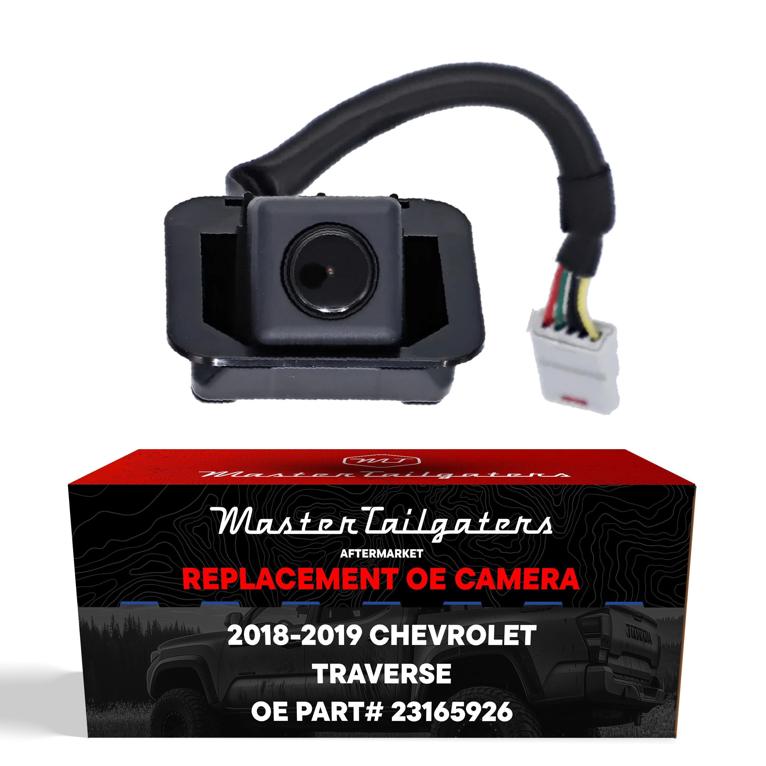 Chevrolet Traverse w/o Video Display Mirror (2018-2019) OEM Replacement Backup Camera OE Part  # 23165926