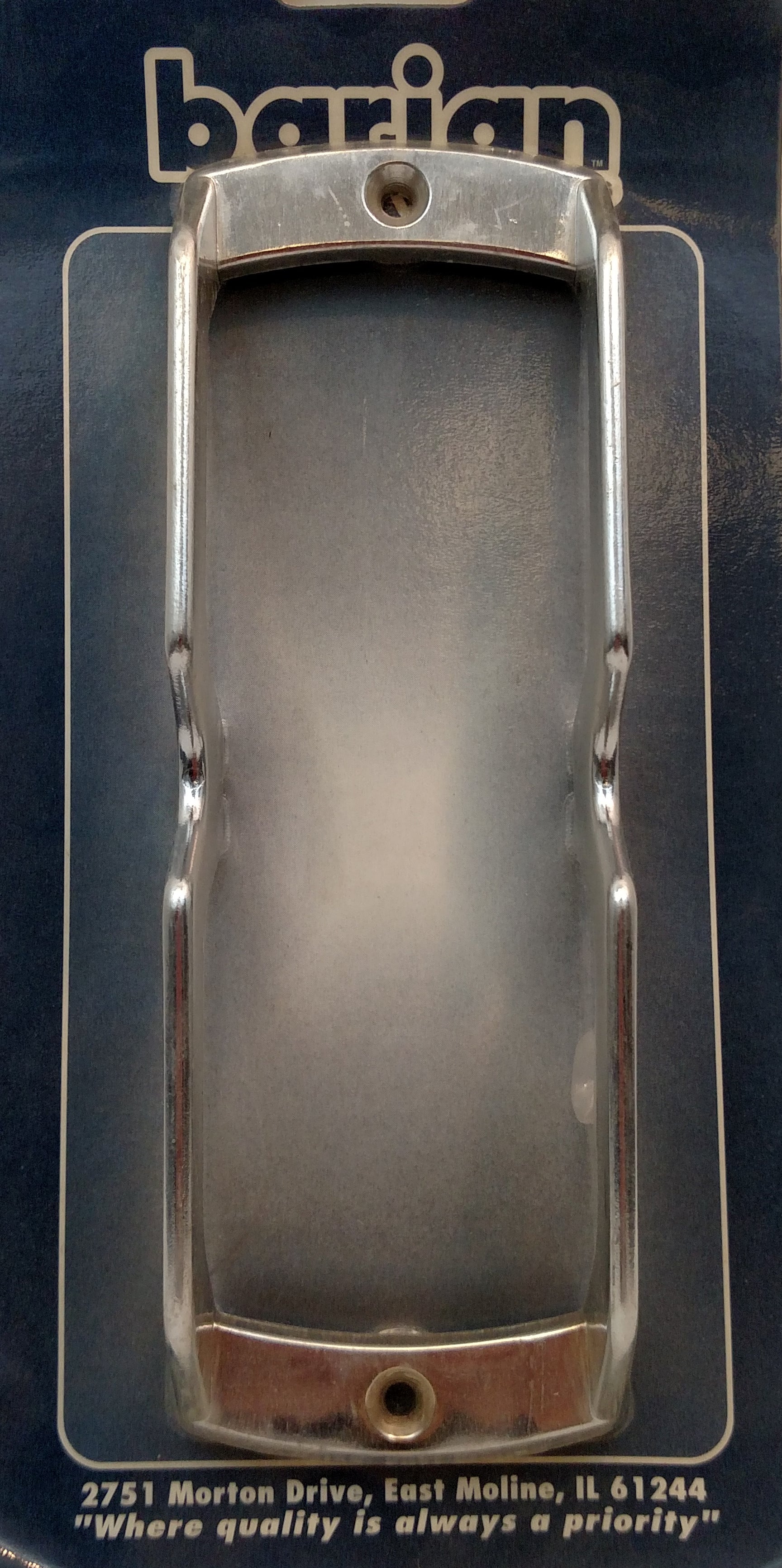 LENS GUARD LARGE CHROME CDED