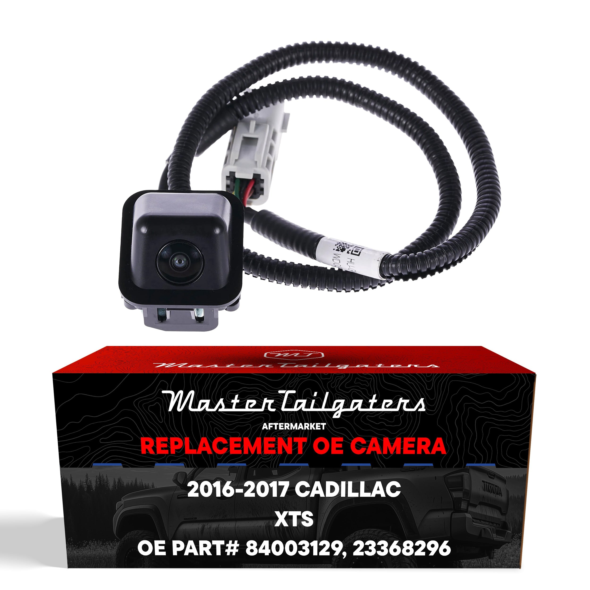 Cadillac XTS (2016-2017) OEM Replacement Backup Camera OE Part # 23368296, 84003129