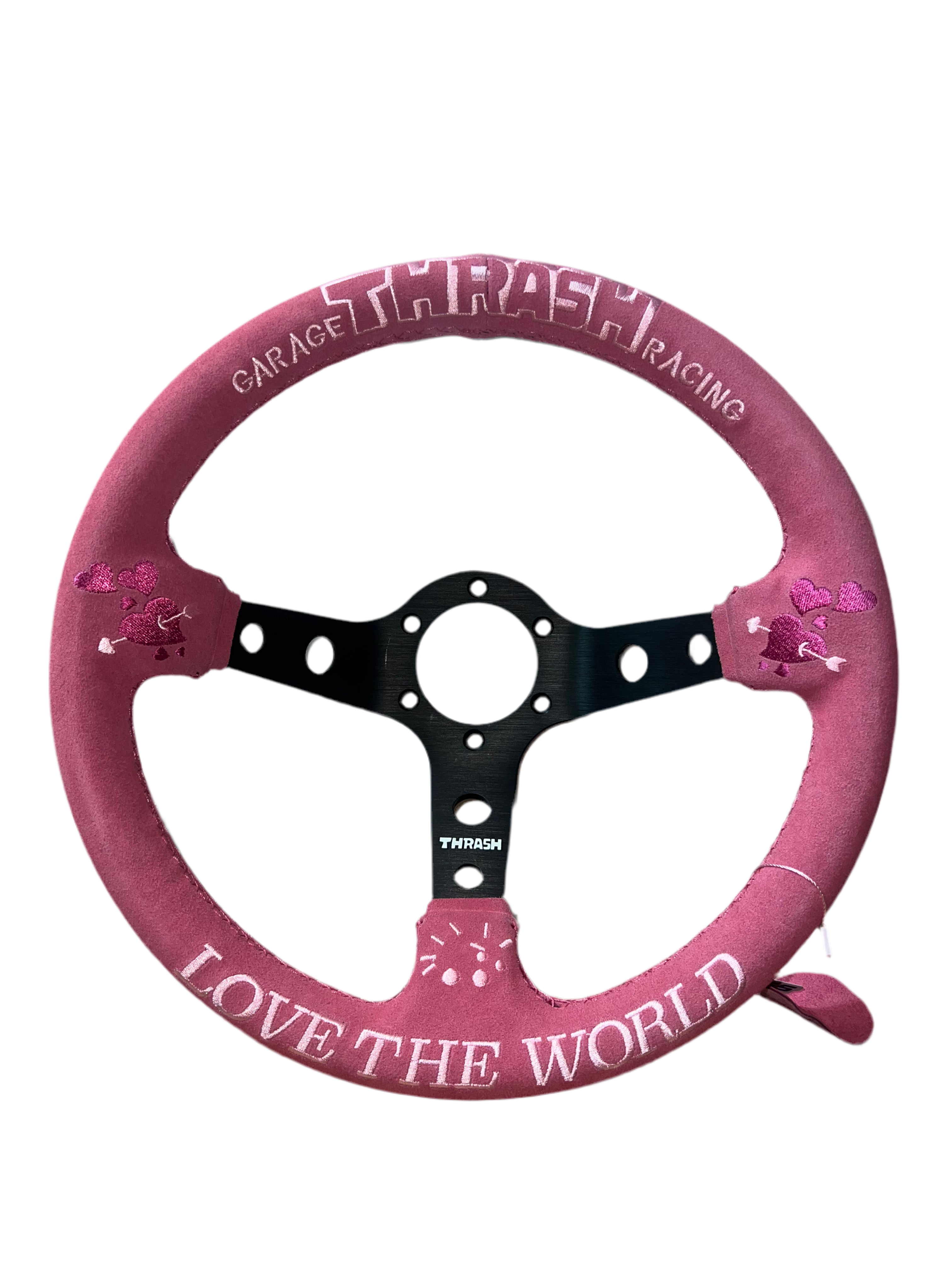 2nd Option Racing Thrash Style “Love the World” Steering Wheel