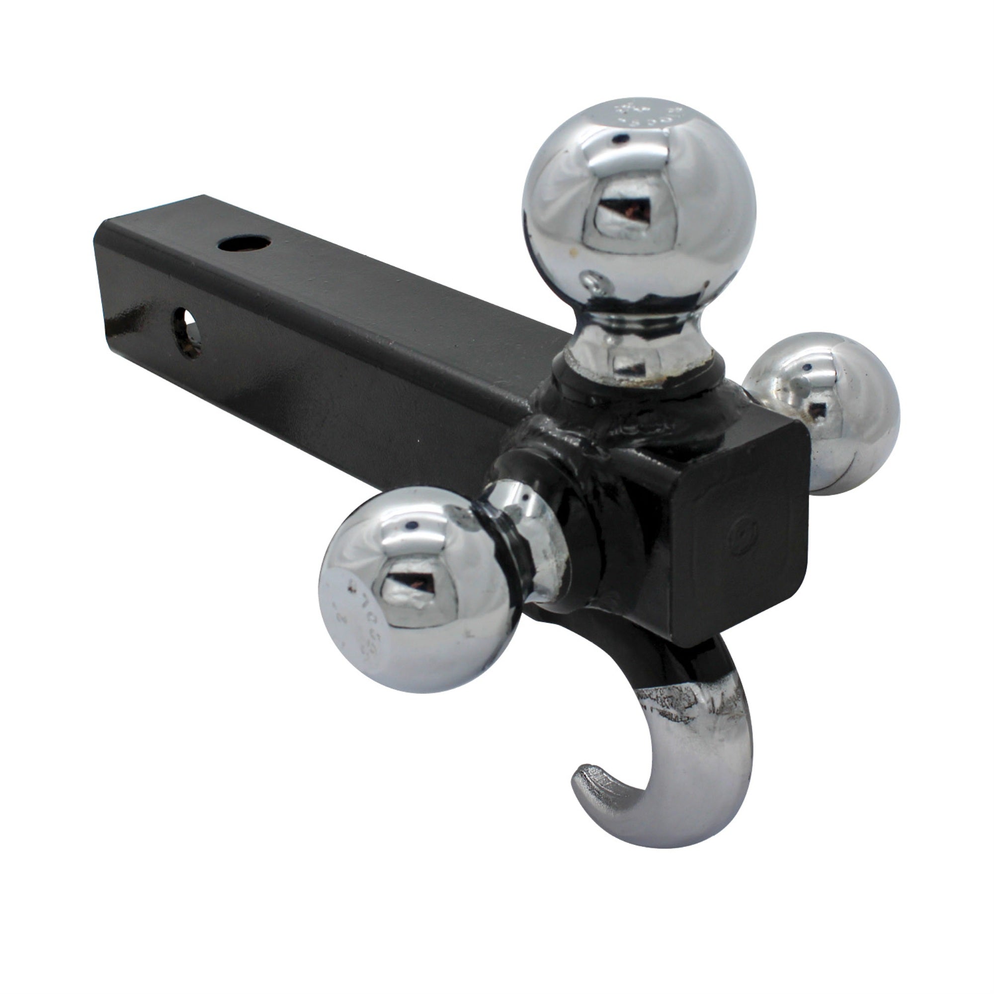 Extreme Max 5001.1367 TriBall Trailer Hitch with Tow Hook
