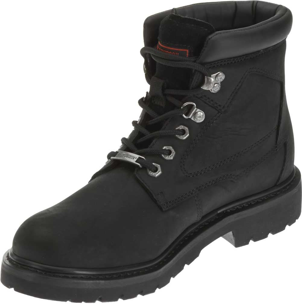Harley-Davidson Men'S Badlands Leather Motorcycle Casual Boot, Black, 13