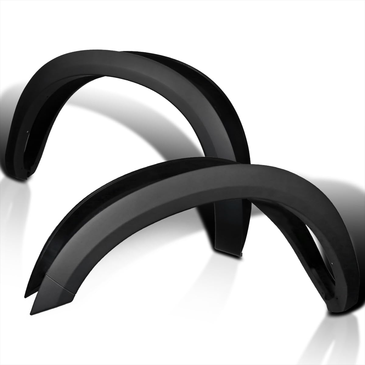 Spec-D Tuning 4Pc Front + Rear Factory Style Smooth Fender Flares Compatible With 2010-2017 Dodge Ram 2500 3500
