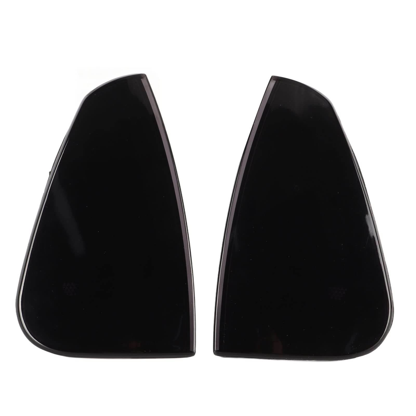 Kimiss Side Marker Light Assembly, 2 Pcs Front Turn Signal Light Cover 4806218Ad Side Marker Lamp Cover Replacement For Dodge Lx Srt8 2006-2010(Black)