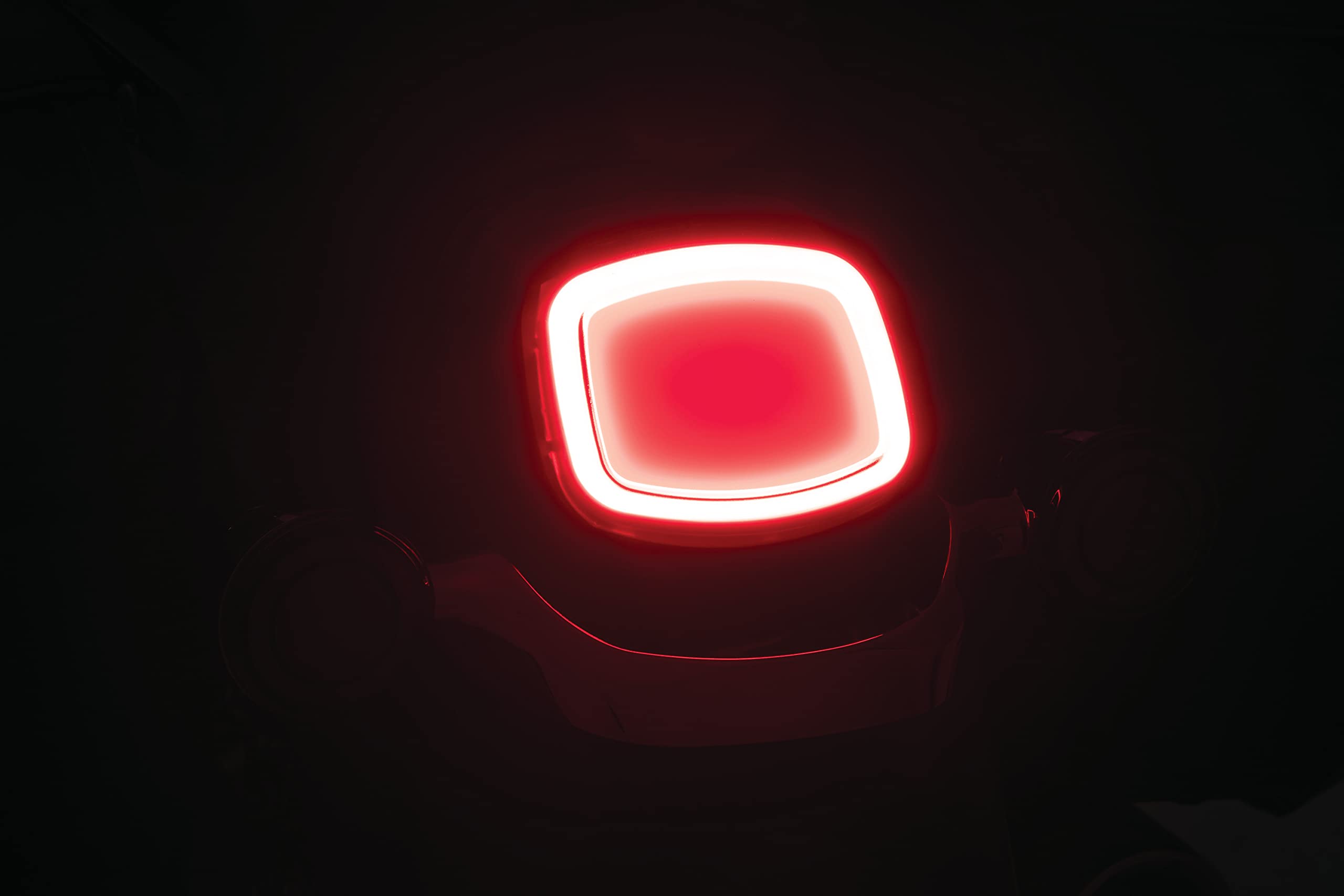 Kuryakyn 2913 Motorcycle Lighting Accessory: Tracer Led Taillight Without License Plate Illumination, Smoke