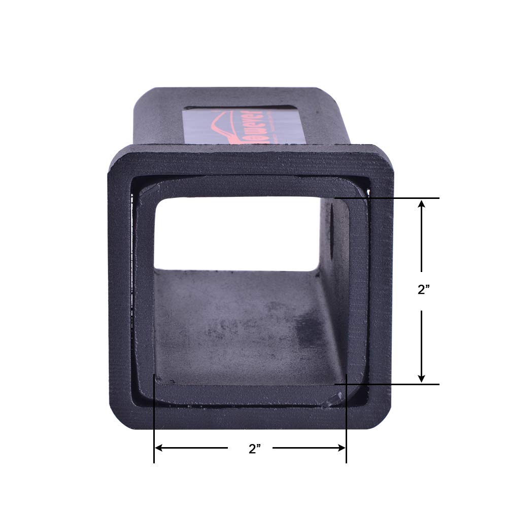 Towever 84028 Towever Trailer Hitch Adapter For Class V Duty Hitch Reducer 2.5 To 2 Inches Sleeve