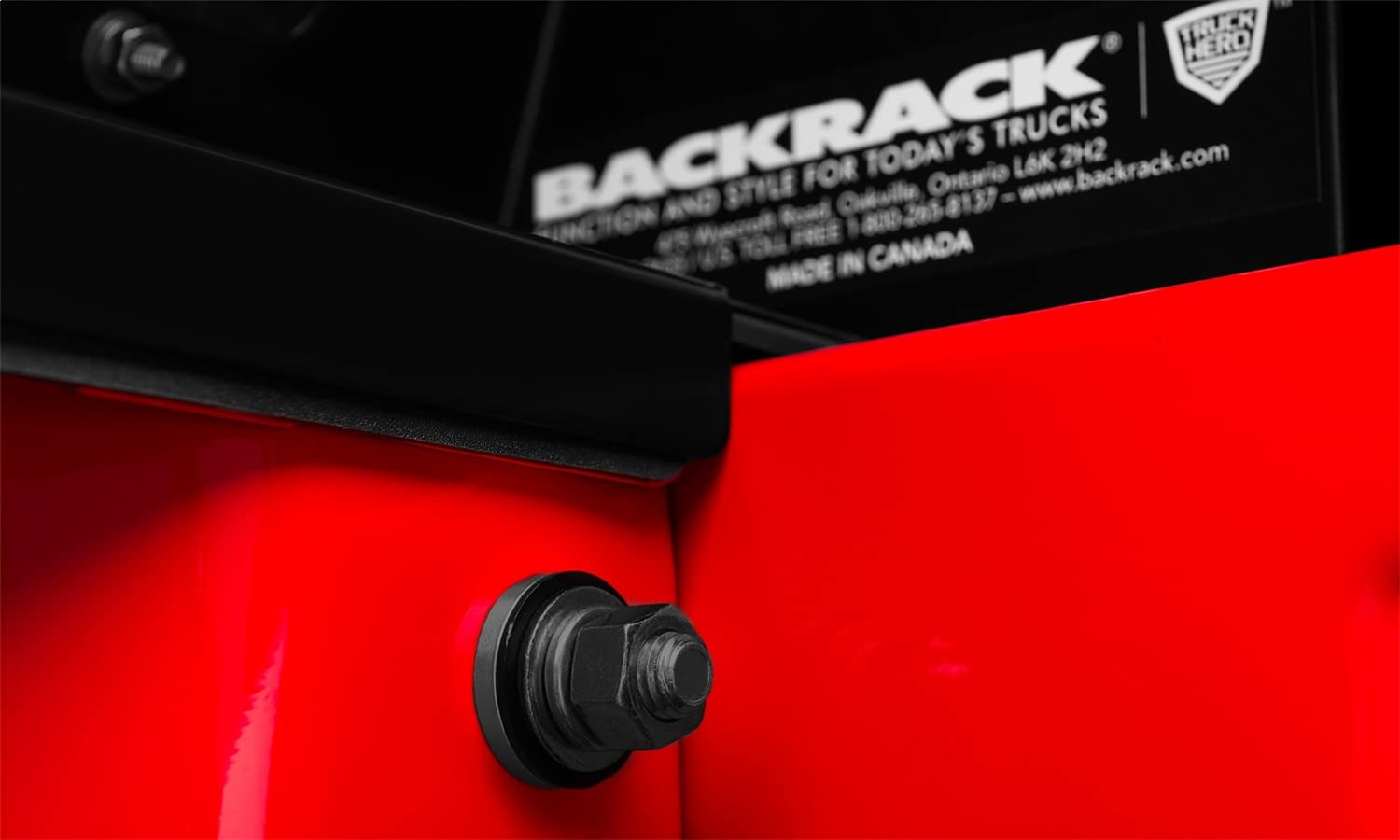Backrack Trace Rack | Black, No Drill | Tr9001 | Fits 2015-2024 Ford F-150