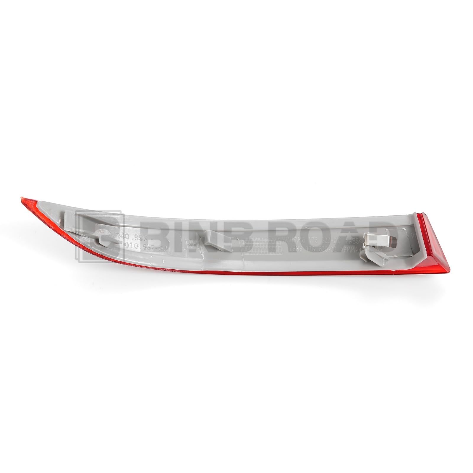 Binb Road 2Pcs Rear Bumper Reflector 63147240997 + 63147240998 Left Right Red Trim Compatible With Bmw X5 E70 2009-2013