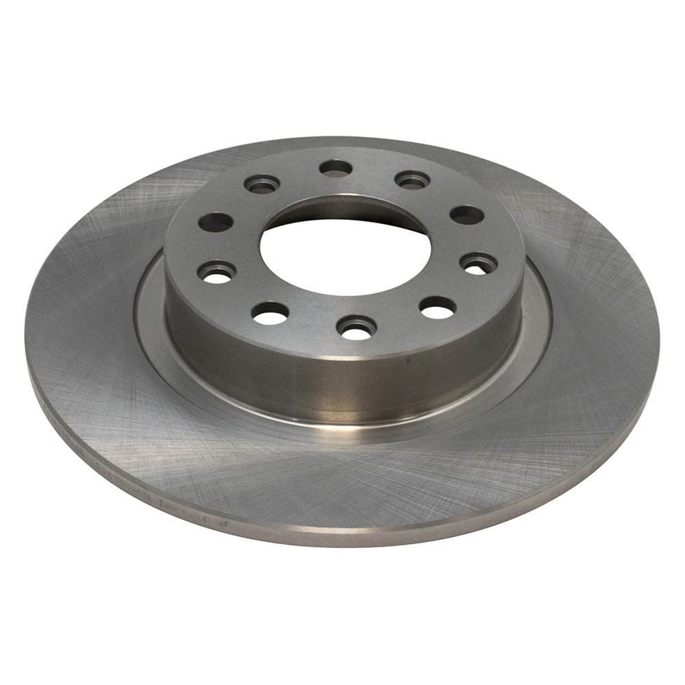 Trq Rear Brake Rotors Set Solid Compatible With 2013-2016 Dodge Dart