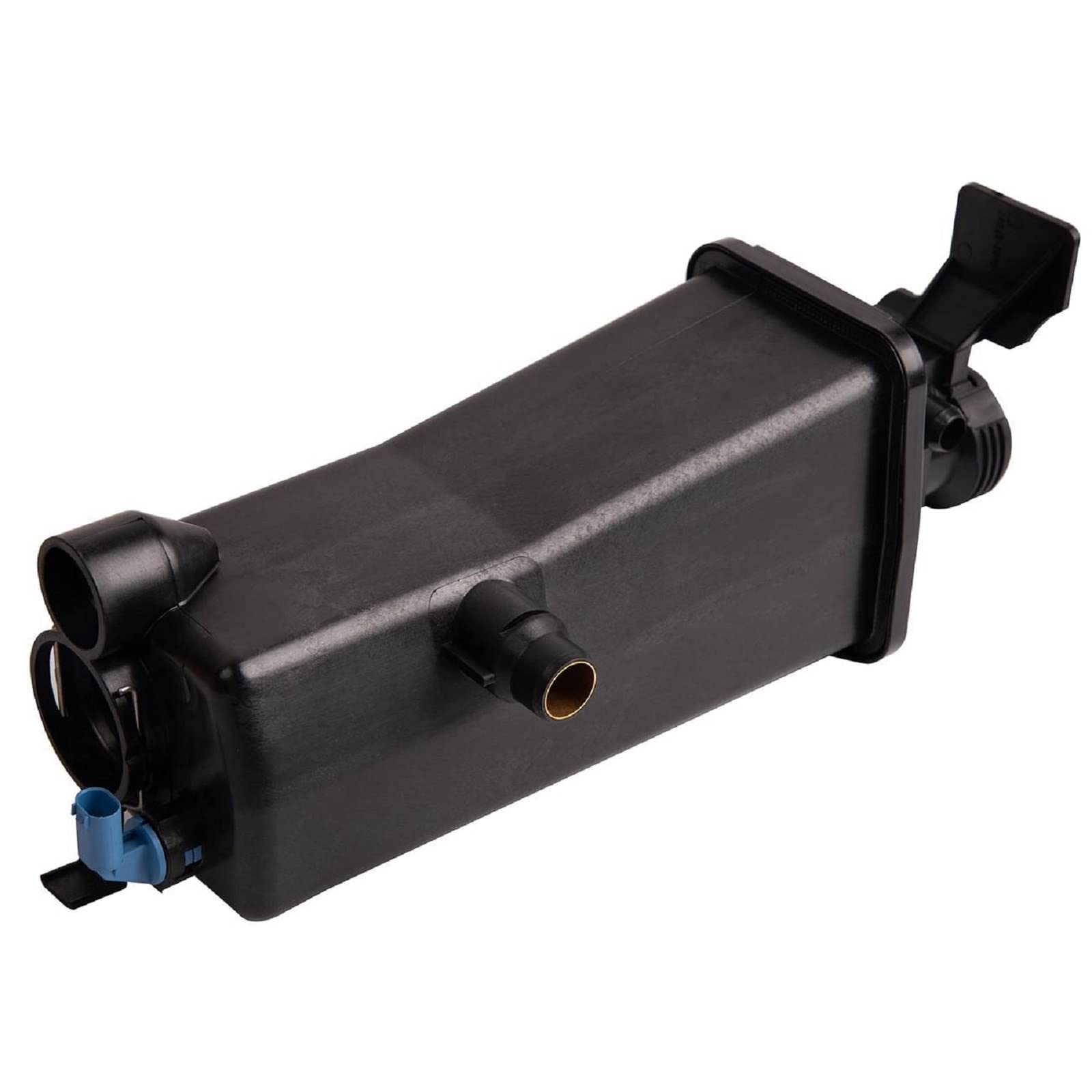 Topaz Radiator Coolant Overflow Expansion Tank With Level Sensor For Bmw E46 E83 E53 X3 X5 320I, 323Ci, 323I, 325Ci, 328Ic, 330C