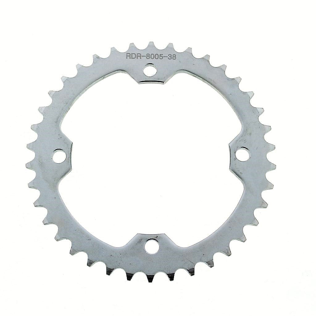 Race Driven 38 Tooth Rear Silver Sprocket 520 Pitch for Yamaha Raptor Warrier YFM 250 350 700R 700R 700 YFZ 450 450R SE X