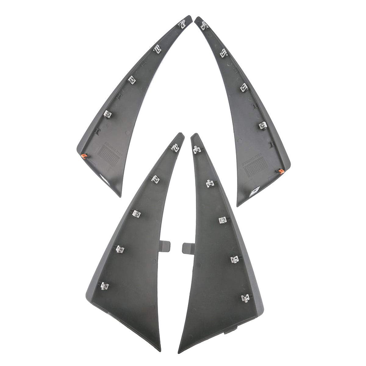 Yhtauto Mud Flaps Splash Guards Replacement For Chevrolet Corvette C7 2014-2019 Convertible Coupe, Mudguards Mudflaps Accessorie