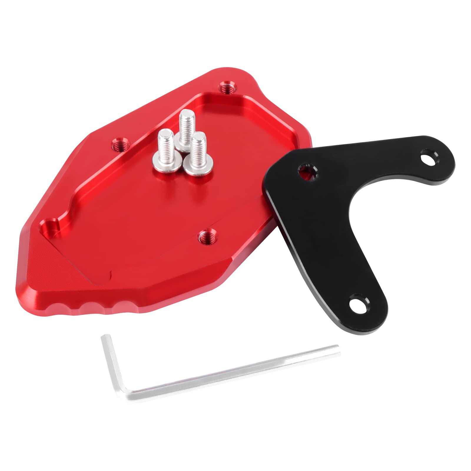 BAIONE Kickstand Extension Pad Replacement for Honda CRF300L CRF 300L Rally 2021 2022 Motorcycle Side Stand Foot Enlarger Plate