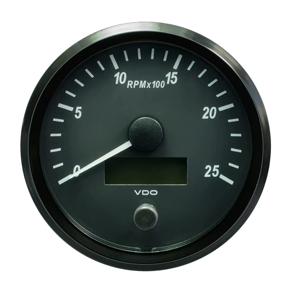 Vdo Singleviu 100Mm (4'') Tachometer - 2500 Rpm