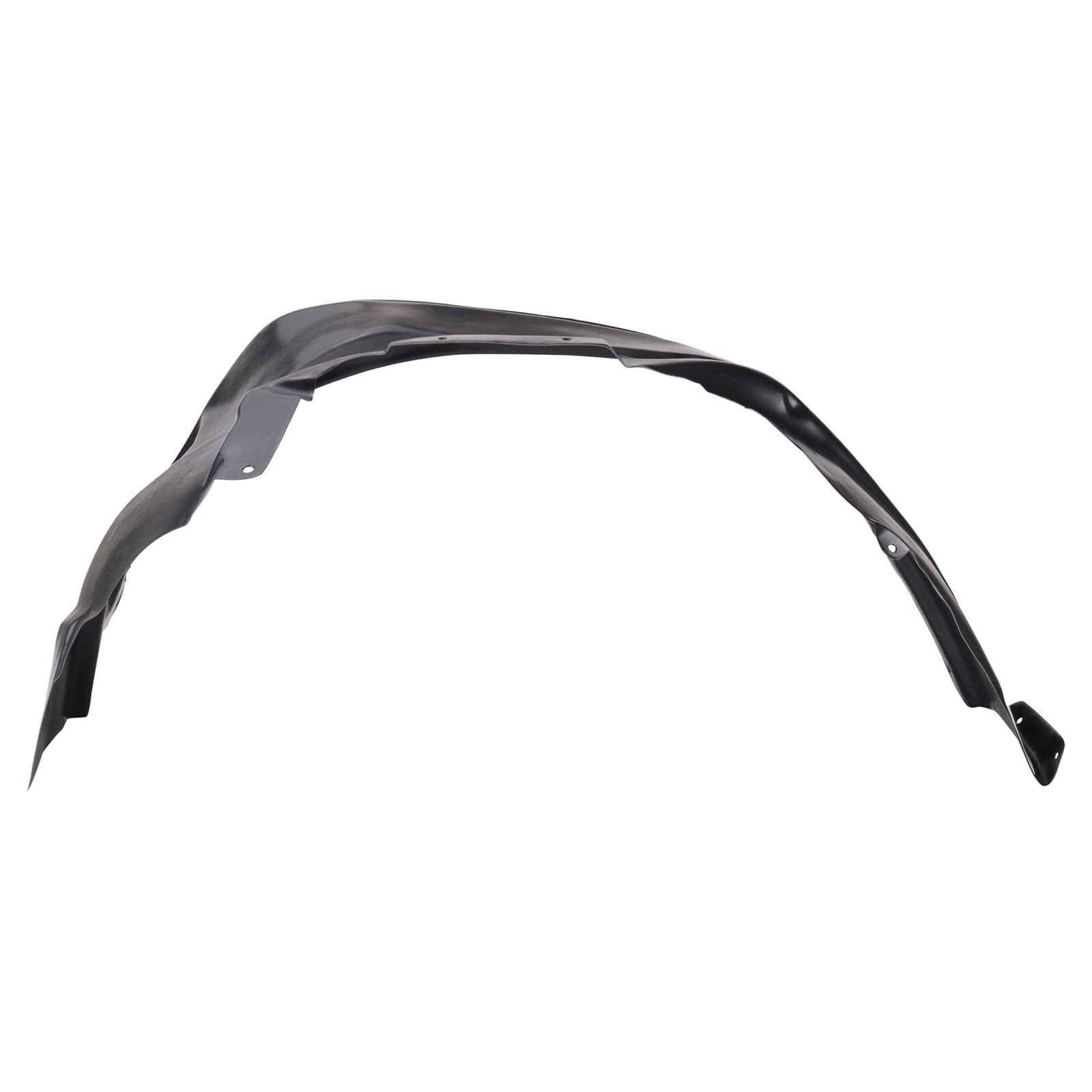 Trq Front Inner Fender Liner Set Compatible With 2007-2010 Jeep Compass Ch1248133 Ch1249133