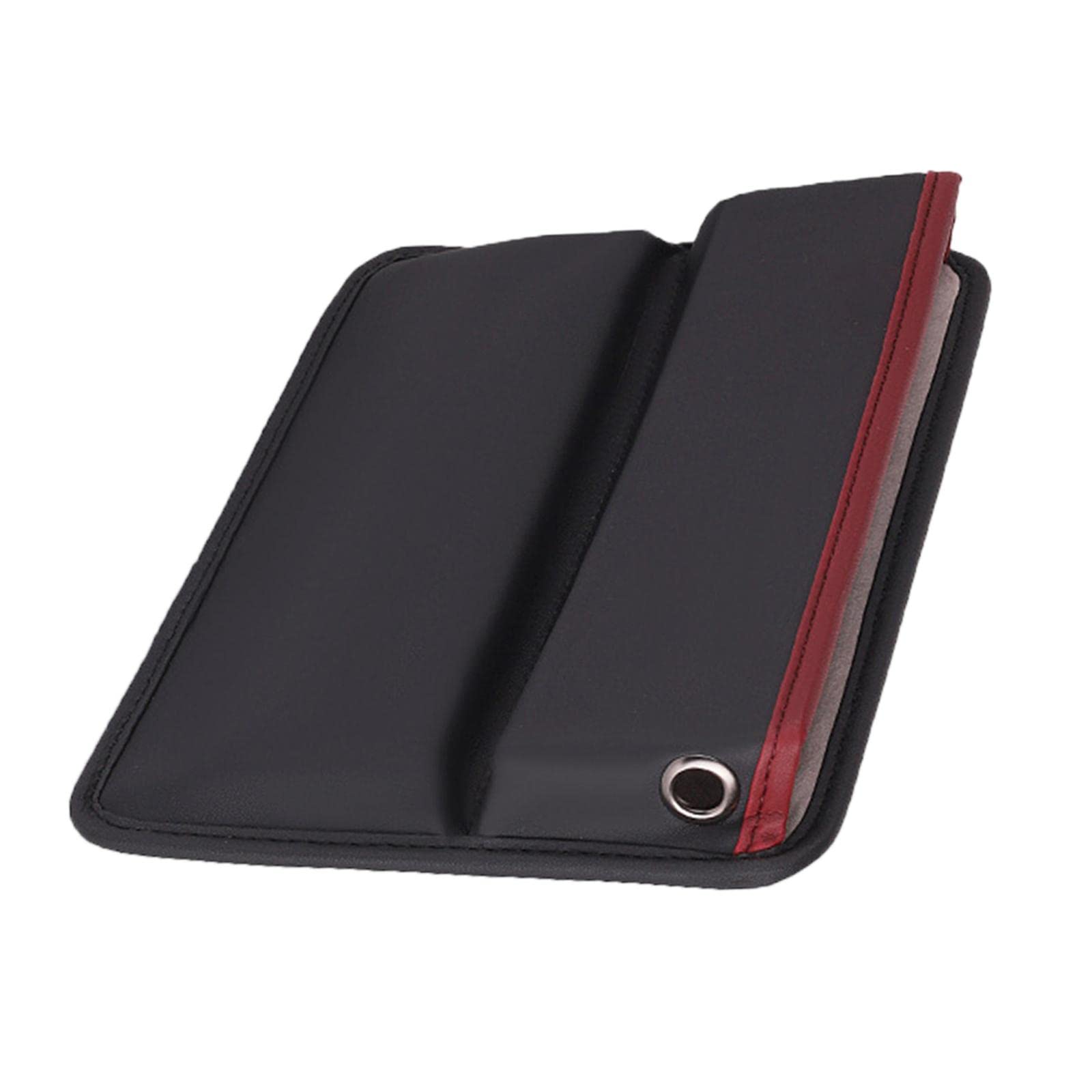 IndyDukaan Car Seat Gap Filler Organizer Car Interior Accessories for Keys Cards Black Red
